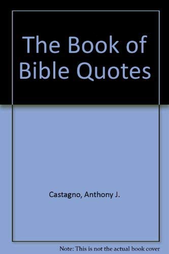 The Book of Bible Quotes,Used