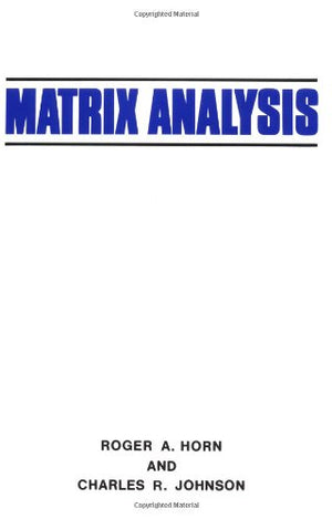 Matrix Analysis