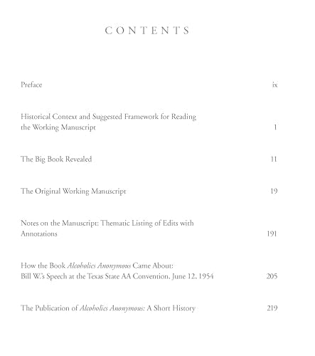 The Book That Started It All: The Original Working Manuscript of Alcoholics Anonymous,Used