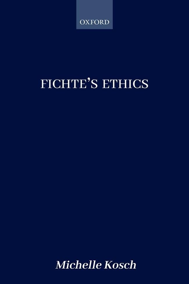 Fichte's Ethics,Used