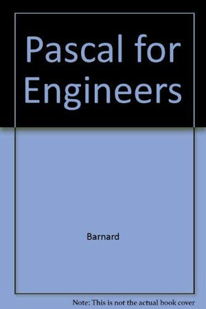 Pascal For Engineers-used