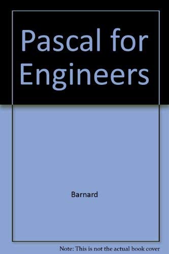 Pascal For Engineers-used