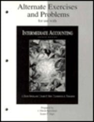 Alternate Exercises And Problems For Use With Intermediate Accounting,New