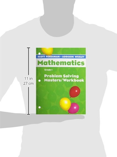 Scott Foresman Math 2004 Problem Solving Masters/Workbook Grade 1,Used