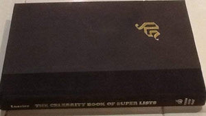 The Celebrity Book Of Super Lists: Fantastic Facts About The Famous,Used