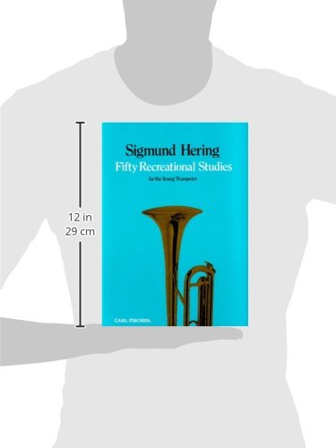 O4745  Fifty Recreational Studies for the Young Trumpeter,Used
