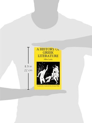 A History Of Greek Literature,New
