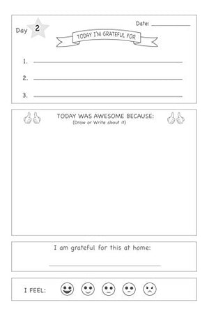 Gratitude Journal for Kids: A 90 Day gratitude journal with daily writing prompts to help kids practice gratitude and mindfulnes,Used