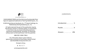 Jumbo Print Easy Crosswords #6 (Large Print Crosswords),Used