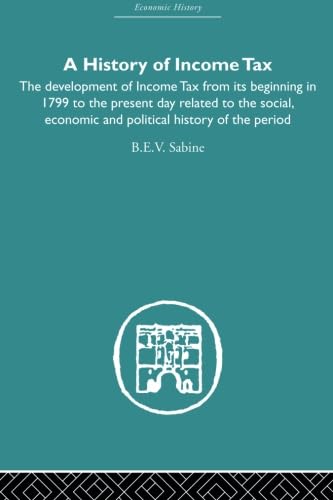 History Of Income Tax (Economic History),New