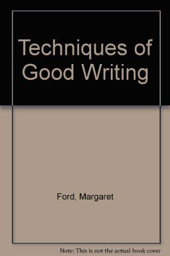 Techniques of Good Writing,Used