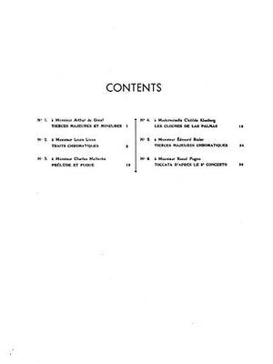 Six Etudes, Op. 111 (Kalmus Edition),Used