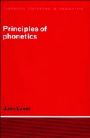 Principles of Phonetics (Cambridge Textbooks in Linguistics),Used