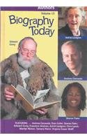 Biography Today: Authors : Profiles of People of Interest to Young Readers (13) (Biography Today Author Series),Used