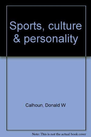 Sports, culture & personality,Used