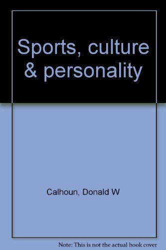 Sports, culture & personality,Used