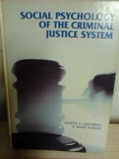 Social Psychology of the Criminal Justice System,Used