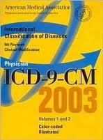 Physician Icd9Cm 2003: Spiral : ColorCoded Illustrated,Used