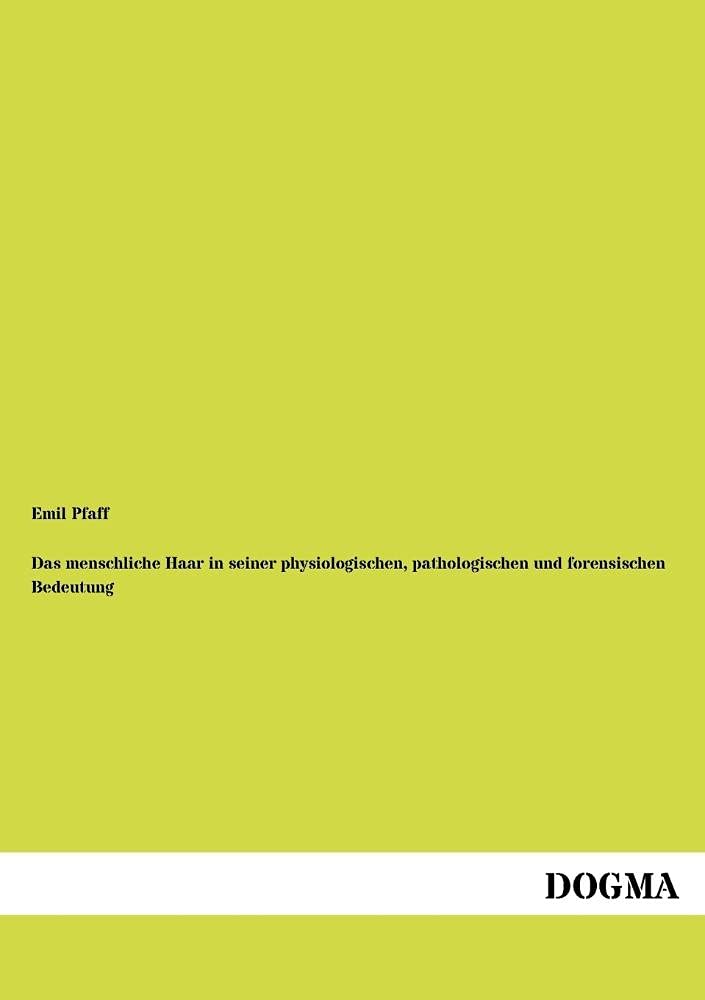 Das menschliche Haar (German Edition),Used