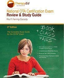 National OTA Certification Exam Review and Study Guide,Used