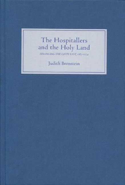 The Hospitallers and the Holy Land: Financing the Latin East, 11871274,Used