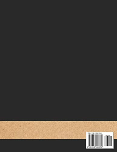 Blank Notebook: Unlined Blank notebook with numbered pages ( 110 Pages, 8.5 x 11),New