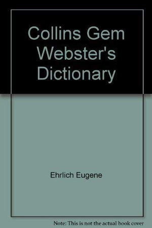 Collins Gem Webster's Dictionary,Used