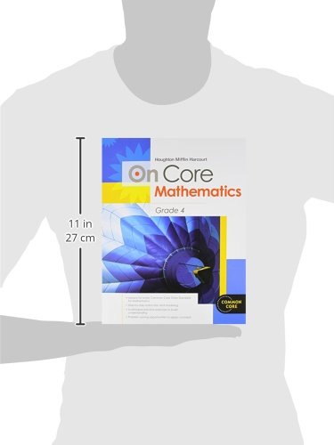 Houghton Mifflin Harcourt On Core Mathematics: Student Workbook Grade 4,Used