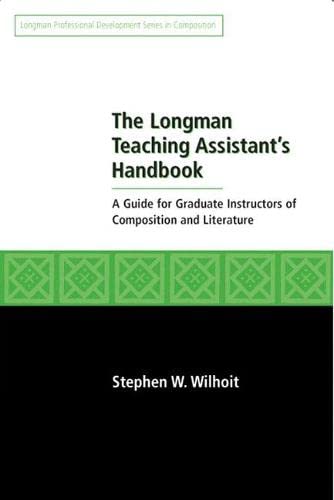 The Longman Teaching Assistant'S Handbook