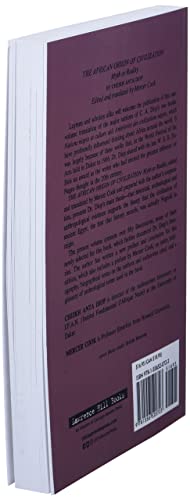 The African Origin of Civilization: Myth or Reality,New