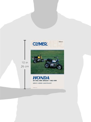 Clymer Honda 50110cc OHC Singles, 19651999: Service, Repair, Maintenance (Clymer Motorcycle),Used