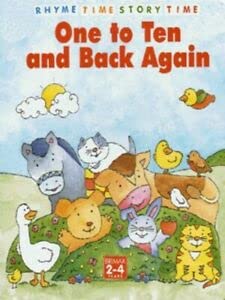 One To Ten And Back Again (Large Board Books: Rhyme Time Story Time),Used