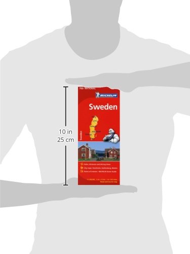 Michelin Sweden Map 753 (Maps/Country (Michelin)),New