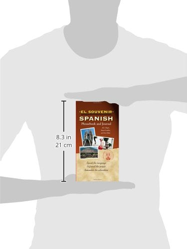 El Souvenir Spanish Phrasebook and Journal,New