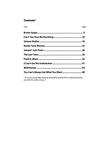 Ultimate Easy Guitar PlayAlong  The Rolling Stones: 10 Songs from 
