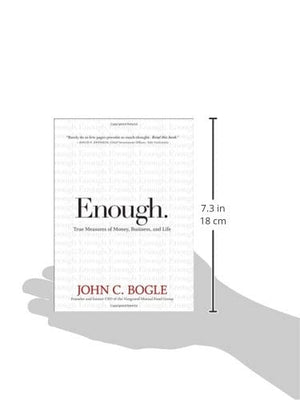 Enough: True Measures Of Money, Business, And Life
