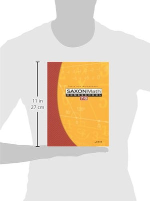Saxon Math 7/6, Homeschool Edition: Tests and Worksheets (Reproducible),Used