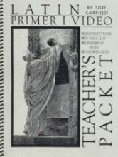 Latin Primer I Teacher's Packet (Mars Hill Latin I),Used