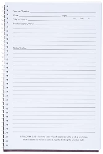 Bible Study Organizer & Notebook,New