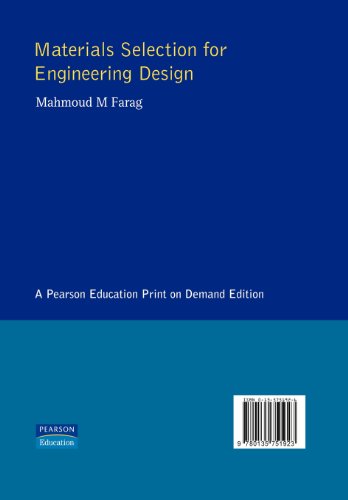 Materials Selection for Engineering Design,Used