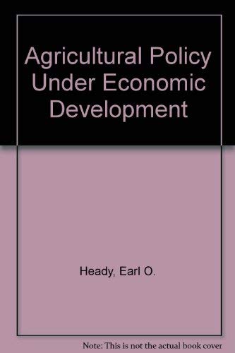 Agricultural Policy Under Economic Development,Used