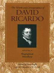 Biographical Miscellany (The Works And Correspondence Of David Ricardo),Used