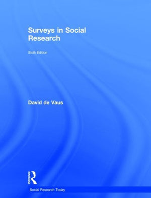 Surveys In Social Research (Social Research Today),Used