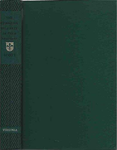 The Commedia Dell'Arte in Paris 16441697,Used