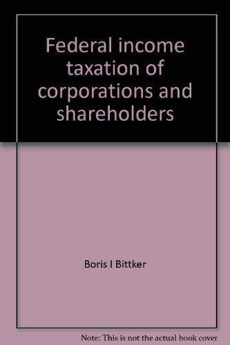 Federal income taxation of corporations and shareholders,Used