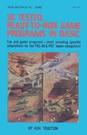 24 tested, readytorun game programs in Basic,Used