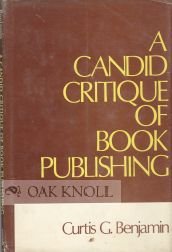 A candid critique of book publishing,Used