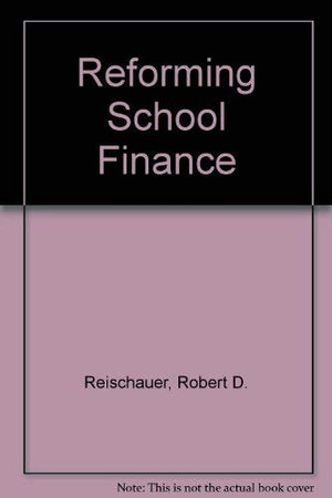 Reforming school finance (Studies in social economics),Used