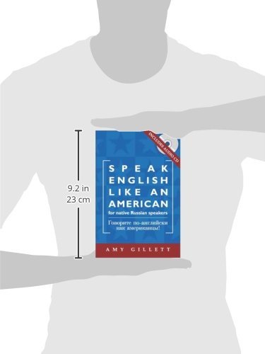 Speak English Like an American: for Native Russian Speakers (Book & Audio CD set),Used