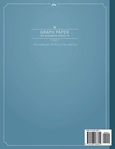 Brick Stitch Beading Graph Paper: Graph paper for your beadwork designs and to keep record of your own brick stitch patterns,Used